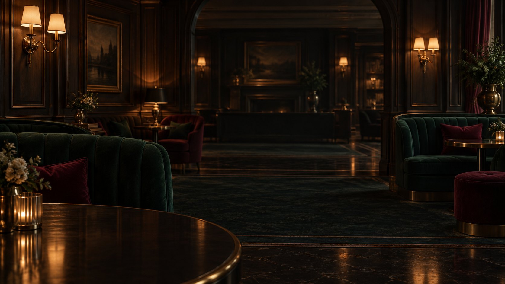 A quiet place to pause in the lounge